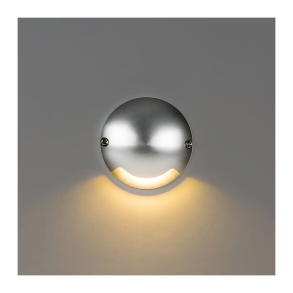 HV2871T-SLV-12V - Dome Silver Aluminium LED One HV2871T-SLV-12V