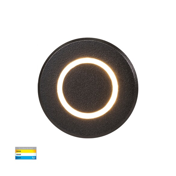 HV2894T-BLK-12V - HV2894T-Black-12V - Brillo Black Aluminium LED Wall or Inground Light