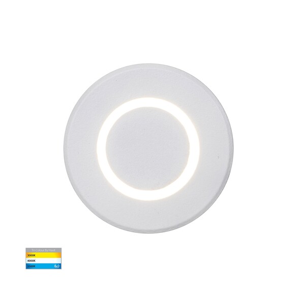 HV2894T-WHT-12V - HV2894T-White-12V - Brillo White Aluminium LED Wall or Inground Light