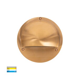 HV2904T-BR - Pinta Solid Brass Step Lights with EyelidHV2904T-BR