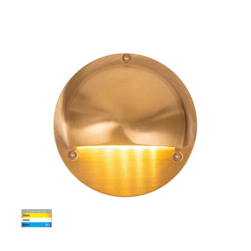 HV2904T-BR - Pinta Solid Brass Step Lights with HV2904T-BR