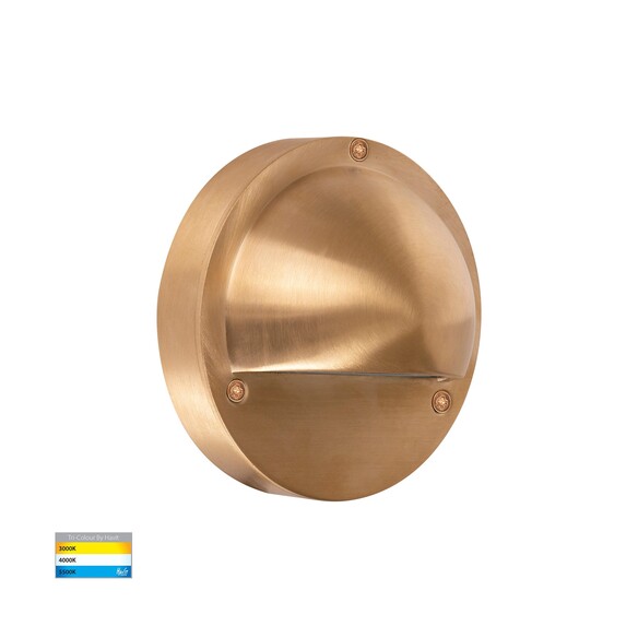 HV2904T-BR - Pinta Solid Brass Step Lights with HV2904T-BR