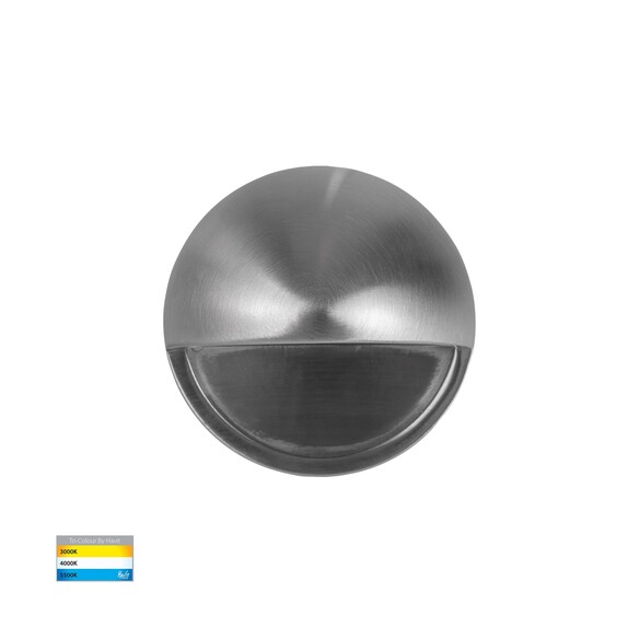 HV2927T-SS316-240V - HV2927T-SS316-12V | HV2927T-SS316-240V - Veko 316 Stainles Steel Step Lights with Eyelid