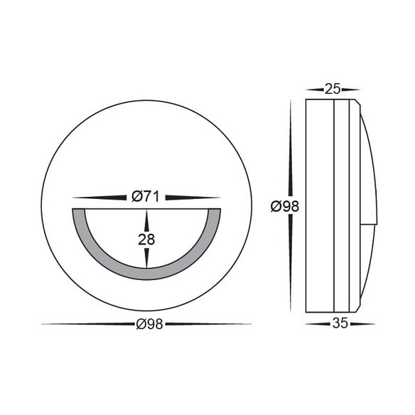 HV2961T-TTM-12V - Nava Titanium Coloured HV2961T-TTM-12V