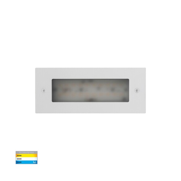 HV3005T-WHT-12V - HV3005T-White-12V | HV3005T-White-240V - Bata White 6W LED Brick Light
