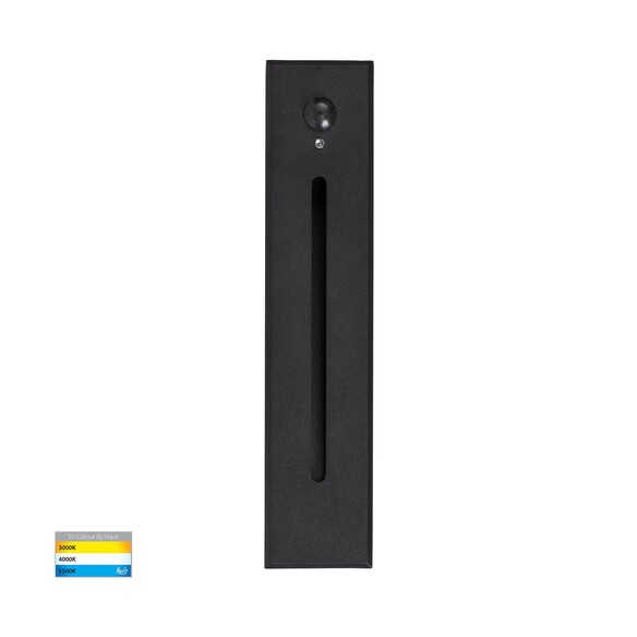 HV3106T-BLK-240V-PIR - HV3106T-Black-240V-PIR - Paso Black Recessed LED Step Light with Sensor