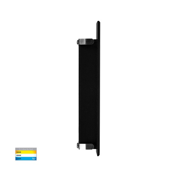HV3106-CAN - 240V - Paso Black Recessed LED Step HV3106-CAN