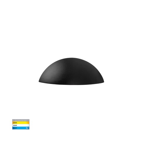 Curva Black LED Step Light
