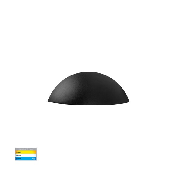 HV3251T-BLK-12V - HV3251T-Black-12V - Curva Black LED Step Light