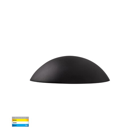 Curva Black LED Step Light