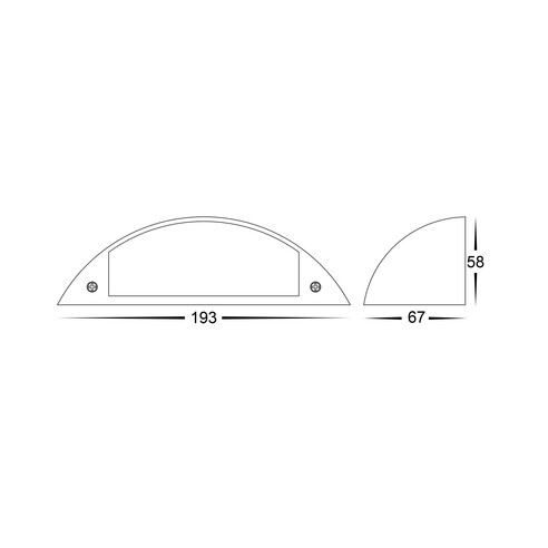 HV3253T-WHT-12V - HV3253T-White-12V - Curva White HV3253T-WHT-12V
