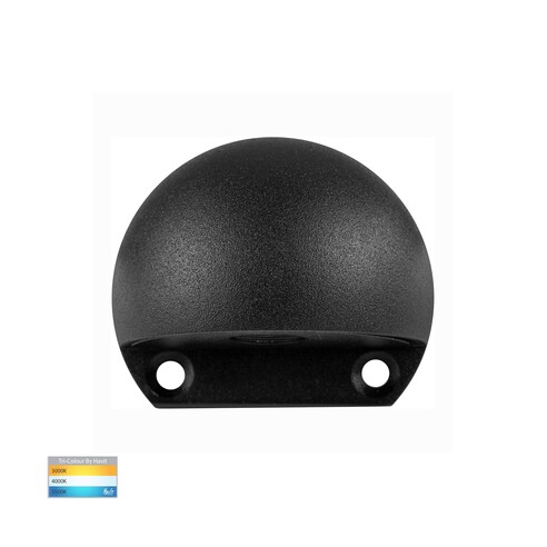 Occhio Black LED Eyelid Step Light
