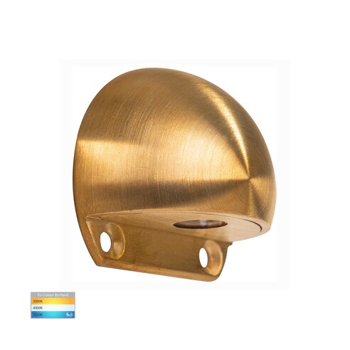 HV3281T-BR-12V - Occhio Solid Brass LED Eyelid HV3281T-BR-12V