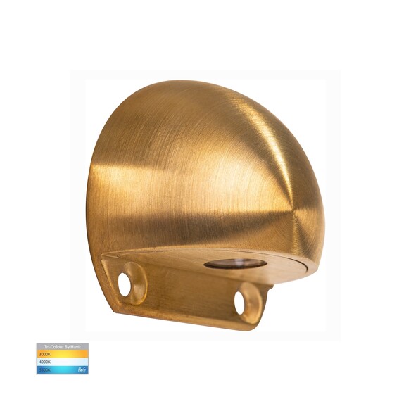 HV3281T-BR-12V - Occhio Solid Brass LED Eyelid HV3281T-BR-12V