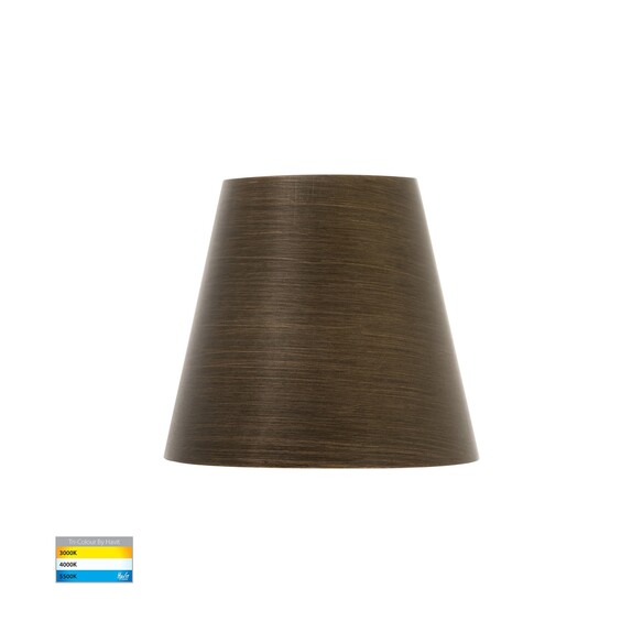 HV3285T-AB-12V - Kaval Antique Brass Surface Mounted LED Wall Light