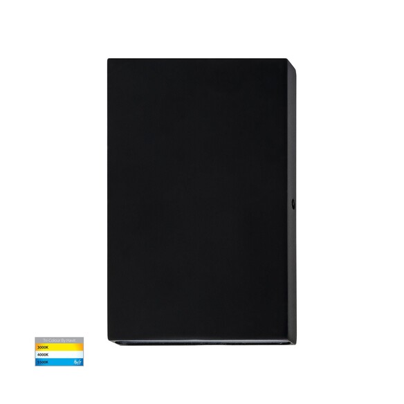 HV3289T-BLK-12V - HV3289T-Black-12V - Stylez Black Up & Down LED Wall Light
