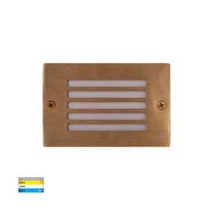 HV3295T-BR-12V - Ardam Solid Brass LED Step LightHV3295T-BR-12V