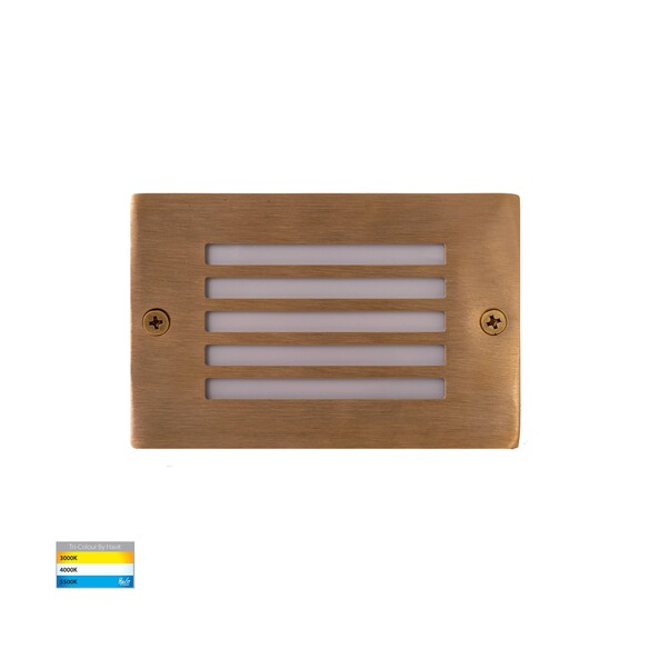 HV3295T-BR-12V - Ardam Solid Brass LED Step Light