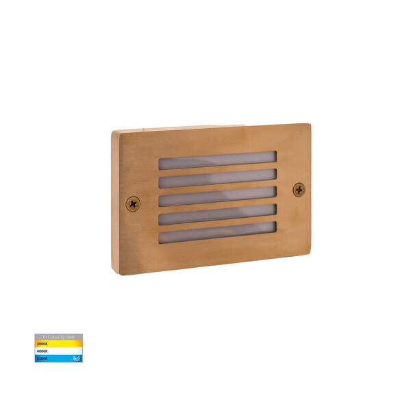 HV3295T-BR-12V - Ardam Solid Brass LED Step LightHV3295T-BR-12V
