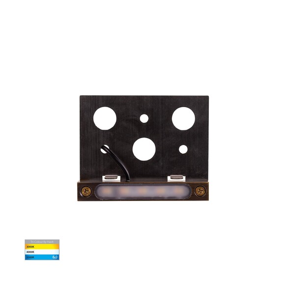 HV3297T-AB-12V - Preston Antique Brass LED Coping HV3297T-AB-12V