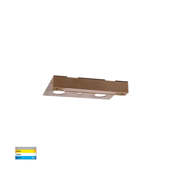 HV3297T-BR-12V - Preston Solid Brass LED Coping Light