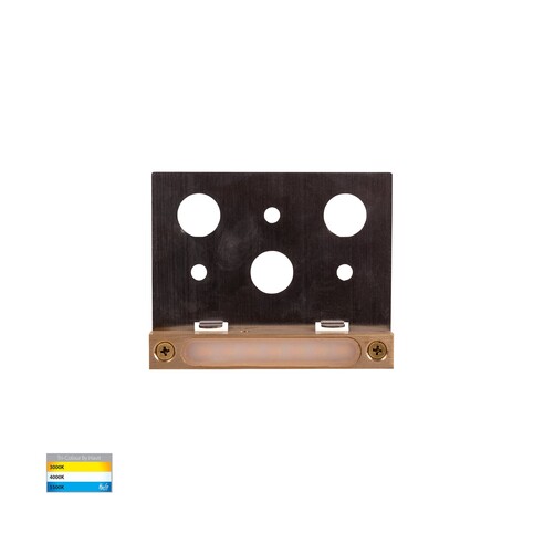 HV3297T-BR-12V - Preston Solid Brass LED Coping HV3297T-BR-12V