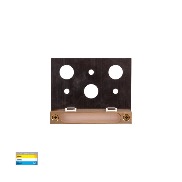HV3297T-BR-12V - Preston Solid Brass LED Coping HV3297T-BR-12V