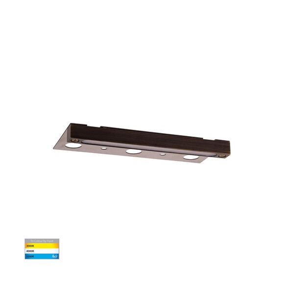 HV3298T-AB-12V - Preston Antique Brass LED Coping Light
