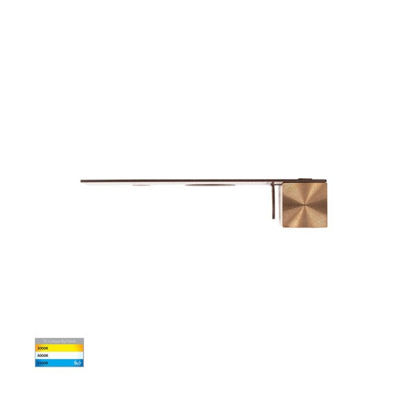 HV3299T-BR-12V - Preston Solid Brass LED Coping HV3299T-BR-12V