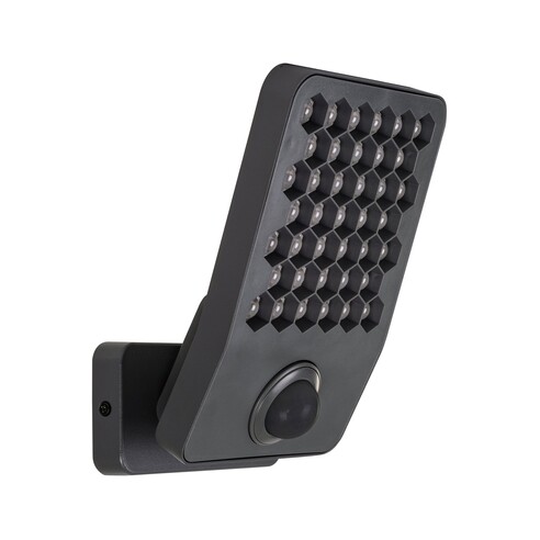 HV3721N-GRY-PIR - Favo Aluminium Grey LED Floodlight with Sensor