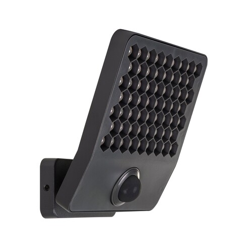 HV3722N-GRY-PIR - Favo Aluminium Grey LED Floodlight with Sensor