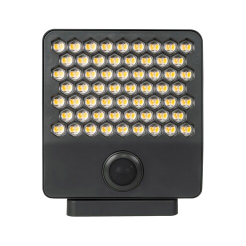 HV3722N-GRY-PIR - Favo Aluminium Grey LED HV3722N-GRY-PIR