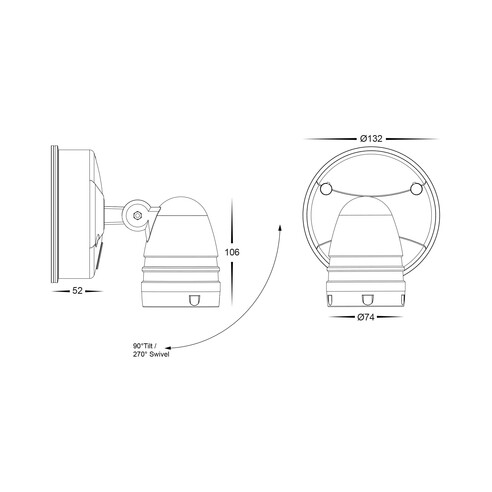 HV3792T-BLK - HV3792T-Black - Focus Polycarbonate HV3792T-BLK