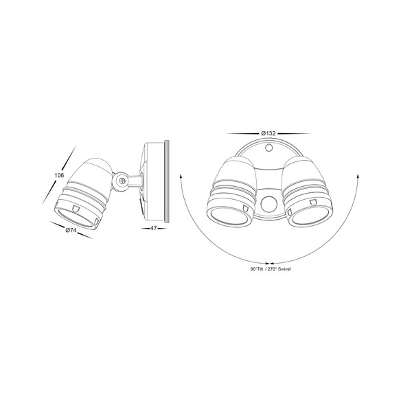 HV3793T-WHT - HV3793T-White - Focus Polycarbonate HV3793T-WHT
