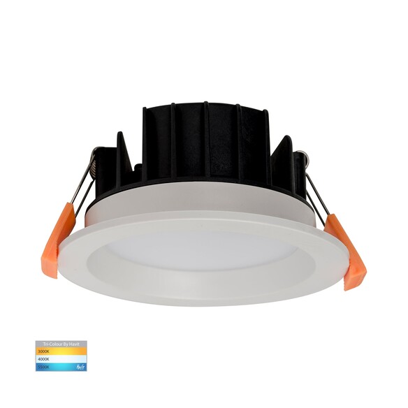 HV5522T-WHT-24V - HV5522T-White | HV5522T-White-24V - Polly Polycarbonate White Fixed LED Downlight