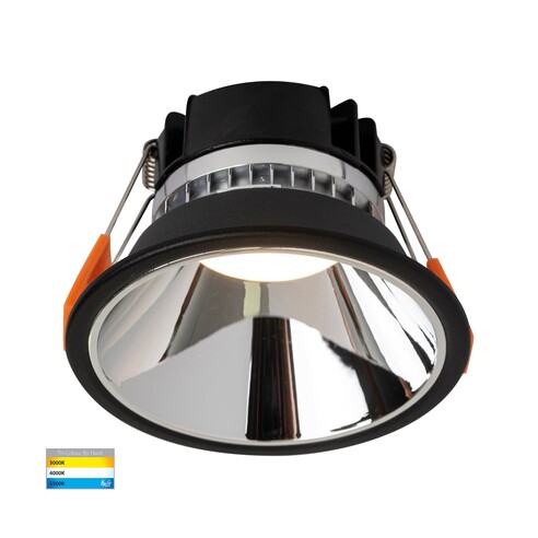 HV5528T-BC - Gleam Black with Chrome Insert Tri HV5528T-BC