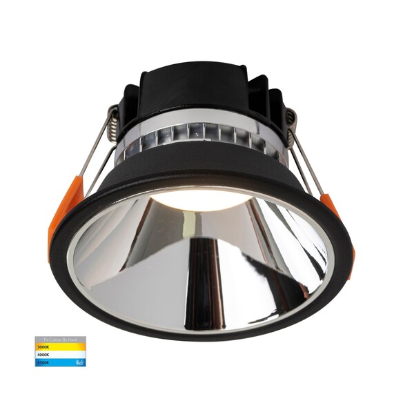 HV5528T-BC - Gleam Black with Chrome Insert Tri HV5528T-BC