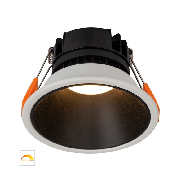 HV5528D2W-WB - Gleam White with Black Insert HV5528D2W-WB