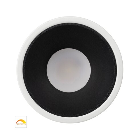 HV5528D2W-WB - Gleam White with Black Insert HV5528D2W-WB