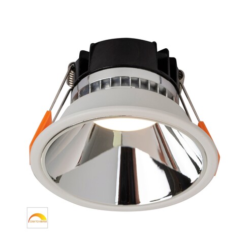 HV5528D2W-WC - Gleam White with Chrome Insert HV5528D2W-WC