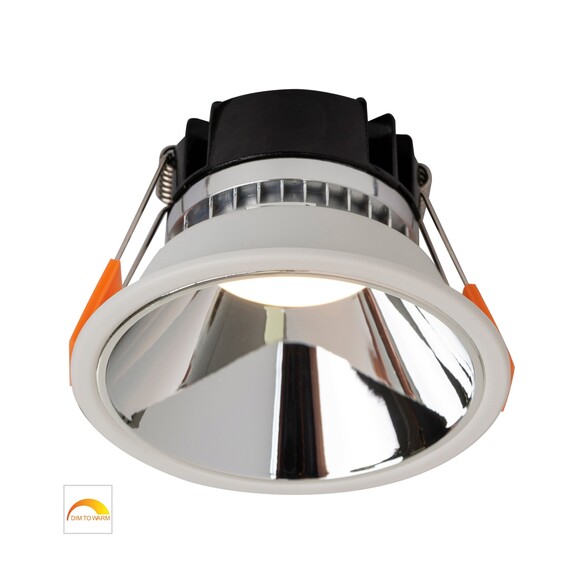 HV5528D2W-WC - Gleam White with Chrome Insert HV5528D2W-WC
