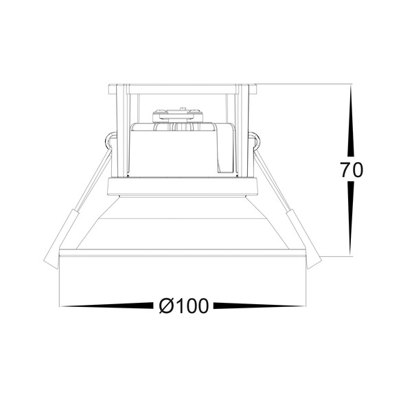 HV5528-IC4CAP - IC4 Cap To Suit HV5528 Downlight HV5528-IC4CAP