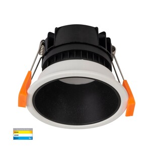 HV5529T-WB - Gleam White with Black Insert Tri Colour Fixed HV5529T-WB