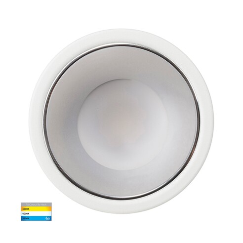HV5529T-WC - Gleam White with Chrome Insert Tri HV5529T-WC
