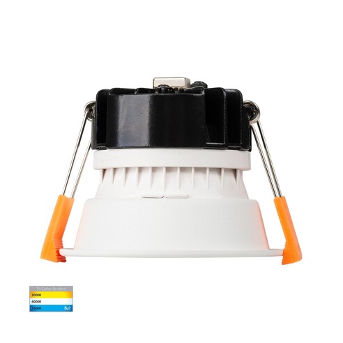 HV5529T-WC - Gleam White with Chrome Insert Tri HV5529T-WC