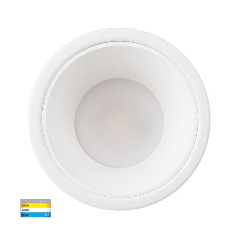 HV5529T-WW - Gleam White with White Insert Tri HV5529T-WW