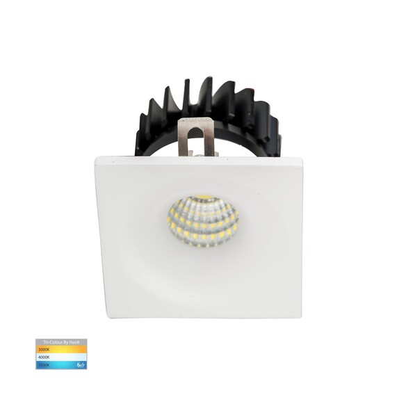 HV5701T-WHT - HV5701T-White - Niche White Square Mini Recessed Downlight