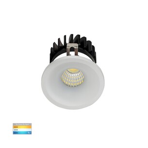 HV5702T-WHT - HV5702T-White - Niche White Round Mini HV5702T-WHT