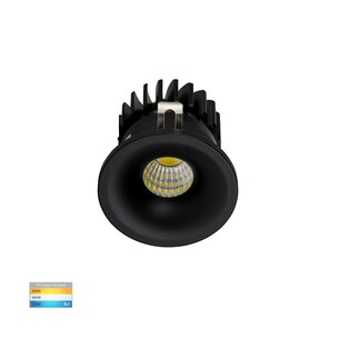 HV5702T-BLK - HV5702T-Black - Niche Black Round Mini HV5702T-BLK
