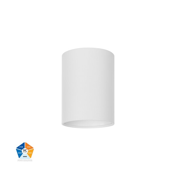 HV5841S-WHT - HV5841S-White | HV5841S-White-12V - Nella White 7W Surface Mounted LED Downlight
